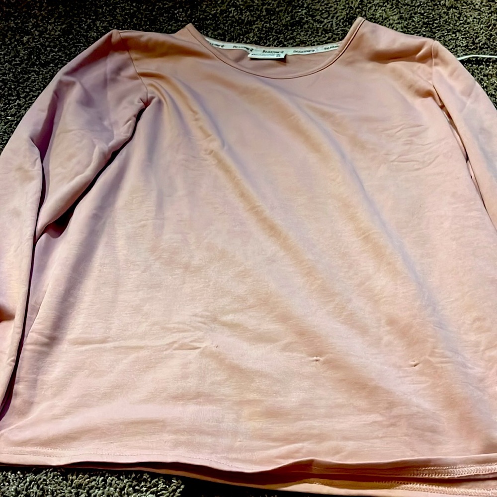 Bear paw pink heavy shirt